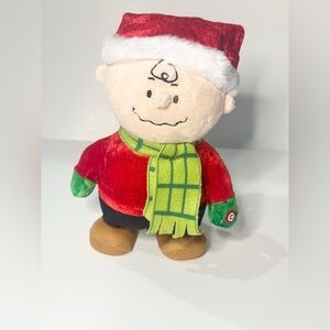 Charlie Brown Peanuts Linus Christmas Dancing Side Stepper Gemmy 2013 Working
